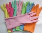 Rubber Gloves, Length : 12” To 14”