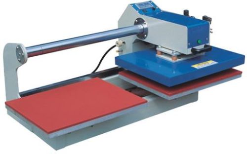 Pneumatic Up Sliding Double Stations Heat Press Machine