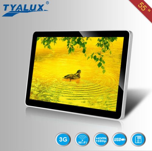 Full Hd 55 Inch Wifi 3G Digital Advertising Display