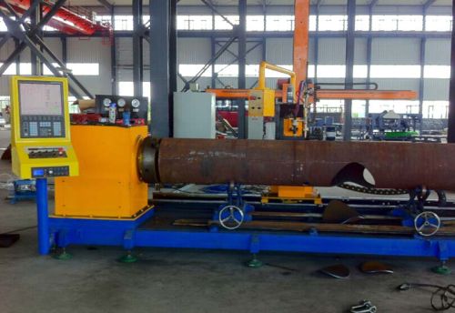 3 Axis Steel Pipe CNC Plasma and Flame Cutting Machine