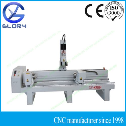 Wood Cylinder Carving Router Machine