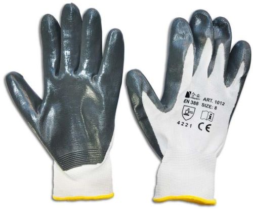 Grey Nitrile Gloves 6-11