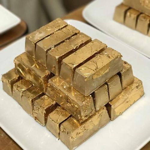 Metal gold bars, Shape : Square