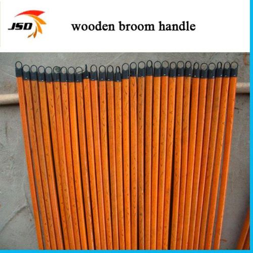 PVC Coated Wooden Broom Handle