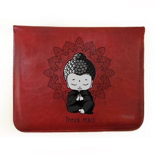 Tab-case Tan Brown Leather Tablet Case