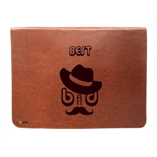 Tan Brown Leather Laptop Sleeve, Brand Name : Hamee