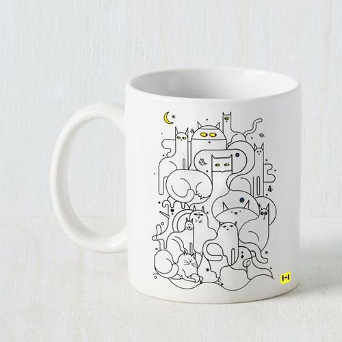 White Ceramic Mug With Premium Design