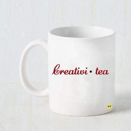 350 Ml White Coffee Mug