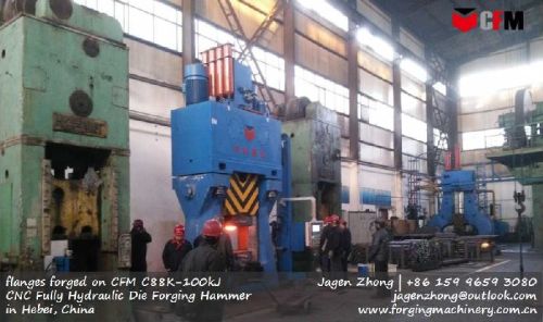 C88K-125kJ CNC Fully Hydraulic Die Forging Hammer