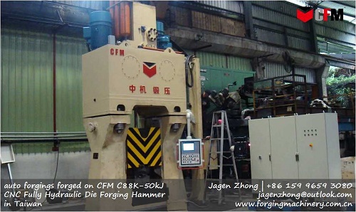 C88K-50kJ CNC Fully Hydraulic Die Forging Hammer