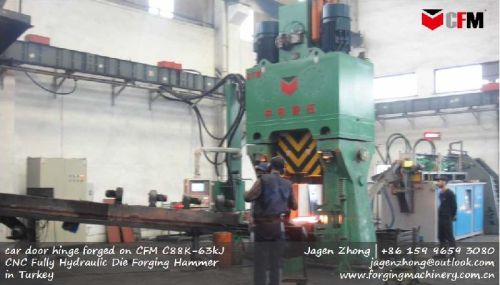 C88K-80kJ CNC Fully Hydraulic Die Forging Hammer