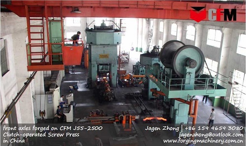 J55-4000t Clutch-operated Screw Press