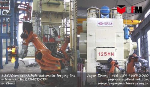 MP-1250t Hot Forging Crank Press