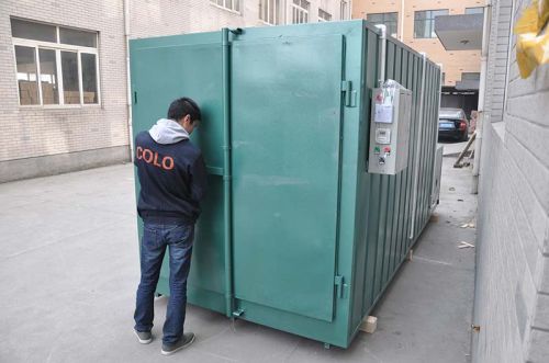 Powder Coating Oven for The metal workpiece