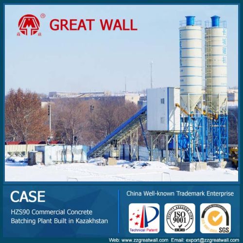 Concrete Batching Plant, Production Capacity : 60 Cubic Meters Per Hour