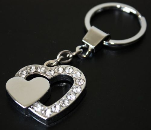 Metal Key Chain (Ka01008) 50mm*30mm, Packaging Type : sliver