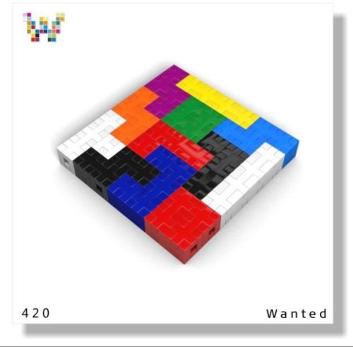 Bricks Building Blocks Toy, Unique Tetris Building Set