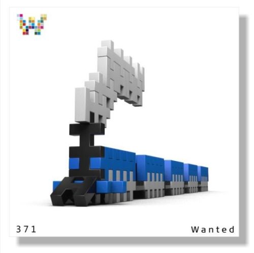 Building Block Toy, Unique Train Block Construction Set