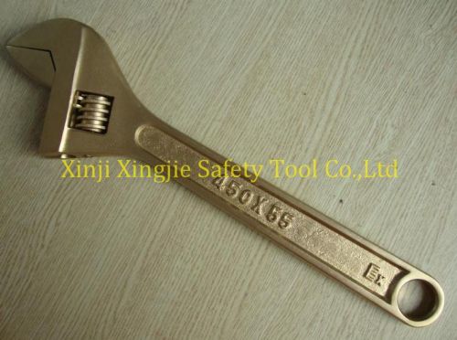 Copper Alloy Adjustable Wrench, Non Sparking Tools
