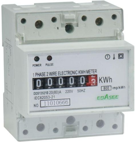 Single Phase Electronic Watt Hour Meter