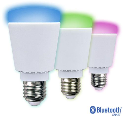 Aluminum Alloy+PC Cover Bluetooth Control LED Bulb