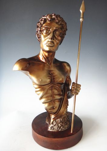 Resin Hunter Figurine Statue 46x23x20cm