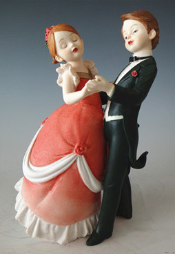 Resin Wedding Return Gift 10x14x20cm