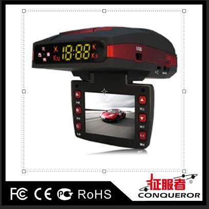 GPS Locater, Radar Detector, HD Car Video Recorder