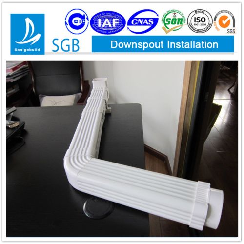 Resin pvc pipe, Packaging Type : grey, white, brown for roof drainage