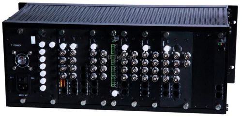 64 Channel Video Fiber Optic Multiplexer