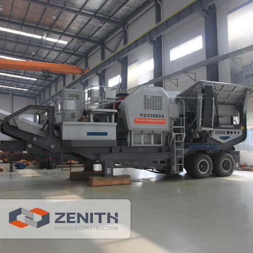 Mobile Impact Crushing Plant