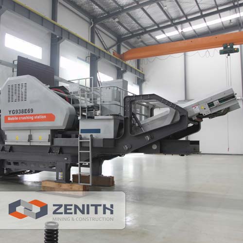 Mobile Jaw Crushing Plant
