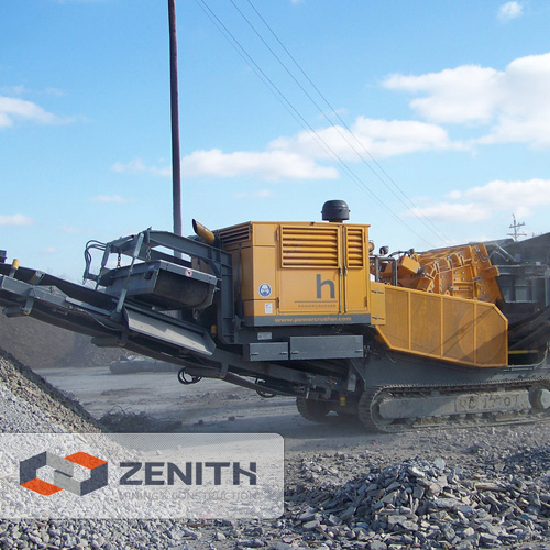 Tracked Mobile Screening Plant