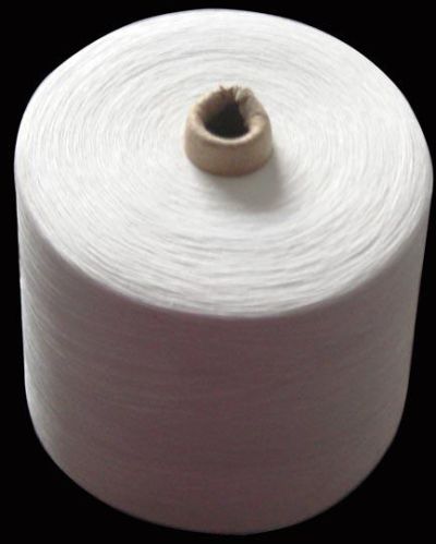 Polyester yarn, Packaging Type : raw white