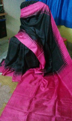 Unstitched Silk Saree, Technics : Hand Made