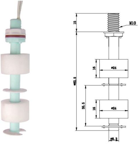 Float Sensor, Float Switch, Liquid Level Sensor