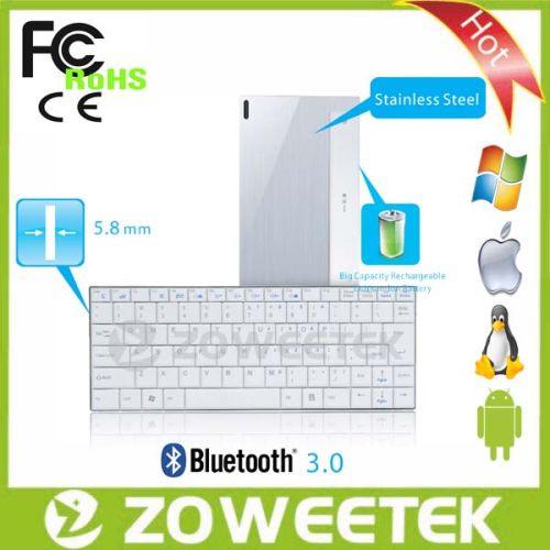 Bluetooth Keyboards, Packaging Type : white or black