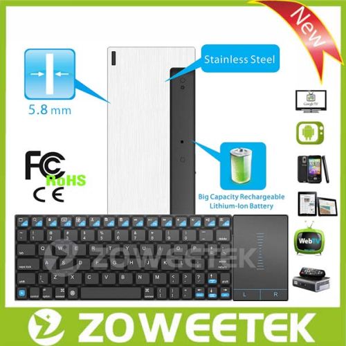 Multifunction Wireless Keyboard, Packaging Type : black &white