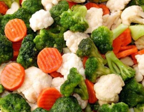 Frozen mixed vegetable