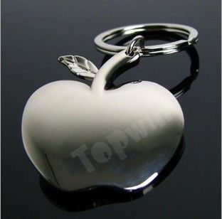 Metal Apple Keychain