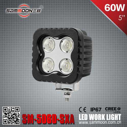 5 Inch 60w LED Work Light Sm-5060-sxa