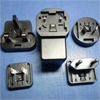 USB Charger With Exchangeable Plugs 5V500mA