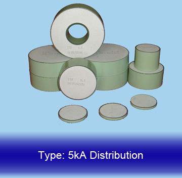 Zinc Oxide Blocks, Metal Oxide Varistor