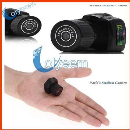 World’s Smallest Camera Y2000 With 4gb Tf Card Free