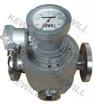 Viscosity Elliptic Gear Flow Meter