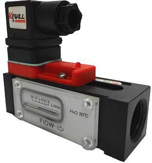 Visual Piston Flow Switch