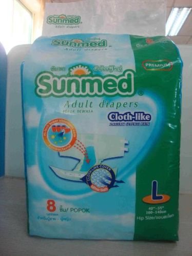Adult Diapers, Brand Name : Sunmed, Diaper Type : Disposable