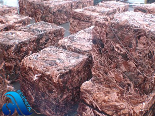 Copper scrap, Purity : Above 99.95%