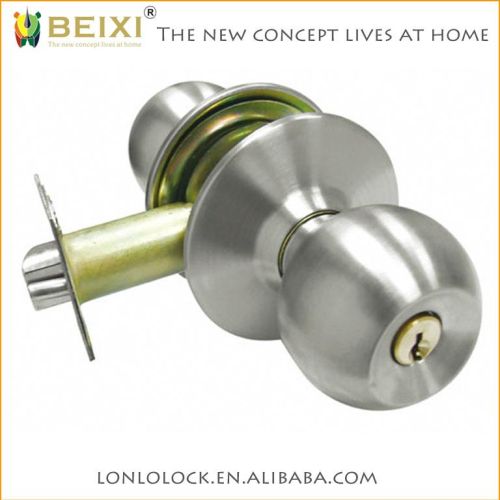 Stainless Steel Cylindrical Knob Lock