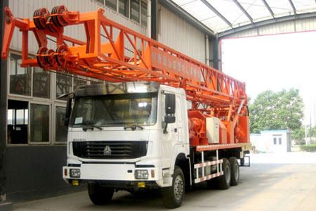 Truck Mounted Water Well Drilling Rig